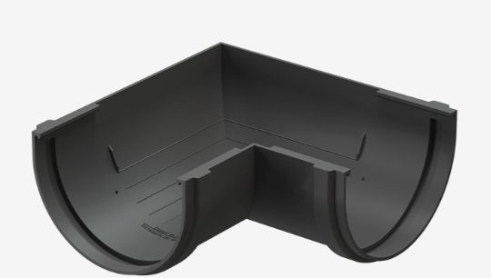 Элемент угловой Premium 90гр графит 