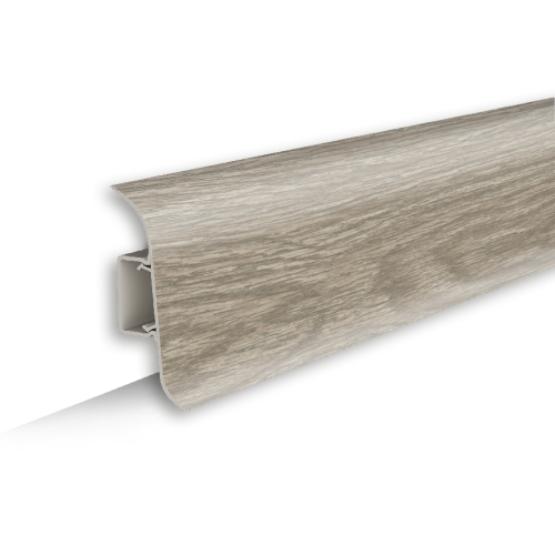 253 Плинтус Лексида 55х2200мм Ясень серый (40шт)