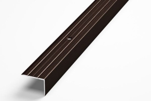 Порог угловой дуб венге 24*18*1,35 (ПУ 03.1350.095)