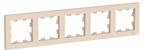 Рамка 5-м AtlasDesign универс. беж. SchE
