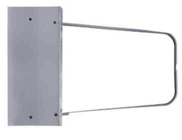 Скребок - движок 750х410х1100мм для снега оцинкованный СИБРТЕХ Россия