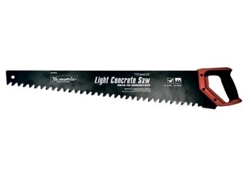 Ножовка по пенобетону 700 мм, защитное покрытие, твердосплавные напайки на зубьях, 2-х компонентная