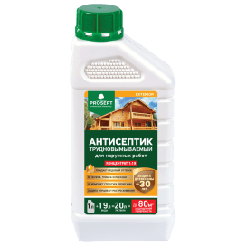 Антисептик Просепт EXTERIOR для наружных работ 1:19 (1 л)
