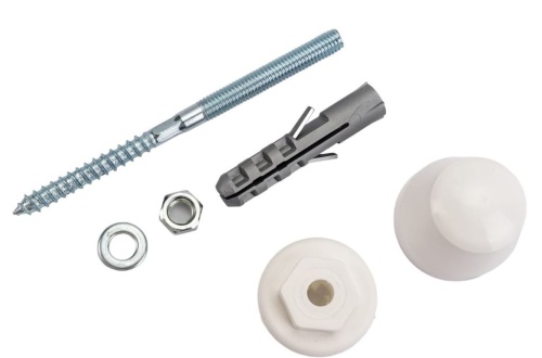 Комплект крепления для раковины 8х120 (2шт)подвес//Госкреп