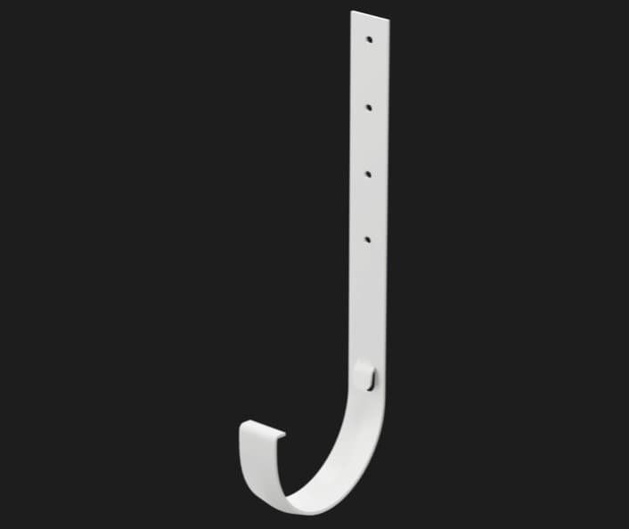 Кронштейн желоба Premium 300мм пломбир металл