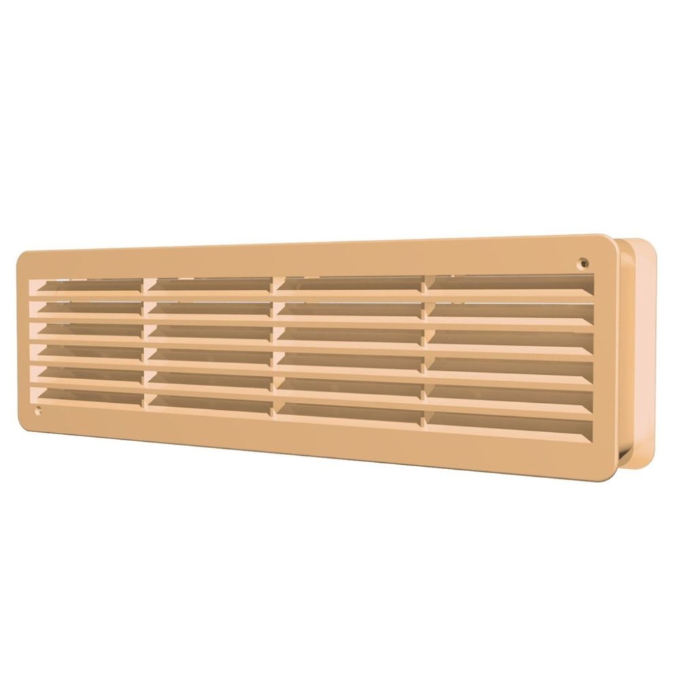 Решетка дверная 4409 ДП (Эковент) белая