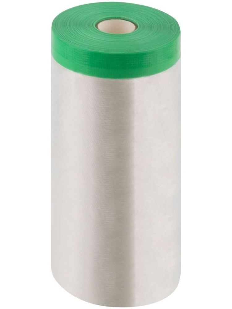 Укрывная пленка с ПЭ-лентой 0,55х25м статически заряжена 7мкр Clever Cover