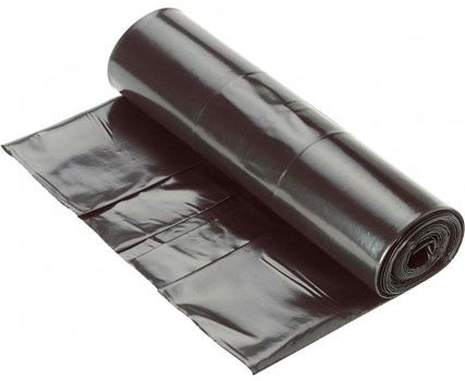 Мешки для мусора 240л ПВД 50мкм черный/Сибирь (уп. 25шт)