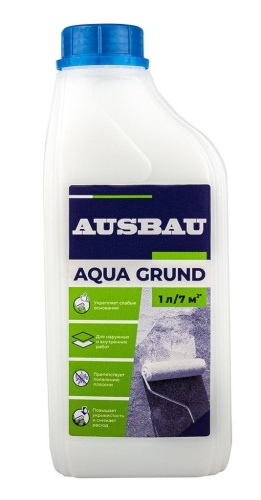 Грунт для подготовки оснований латексный AUSBAU AQUA GRUND (1 л) /360