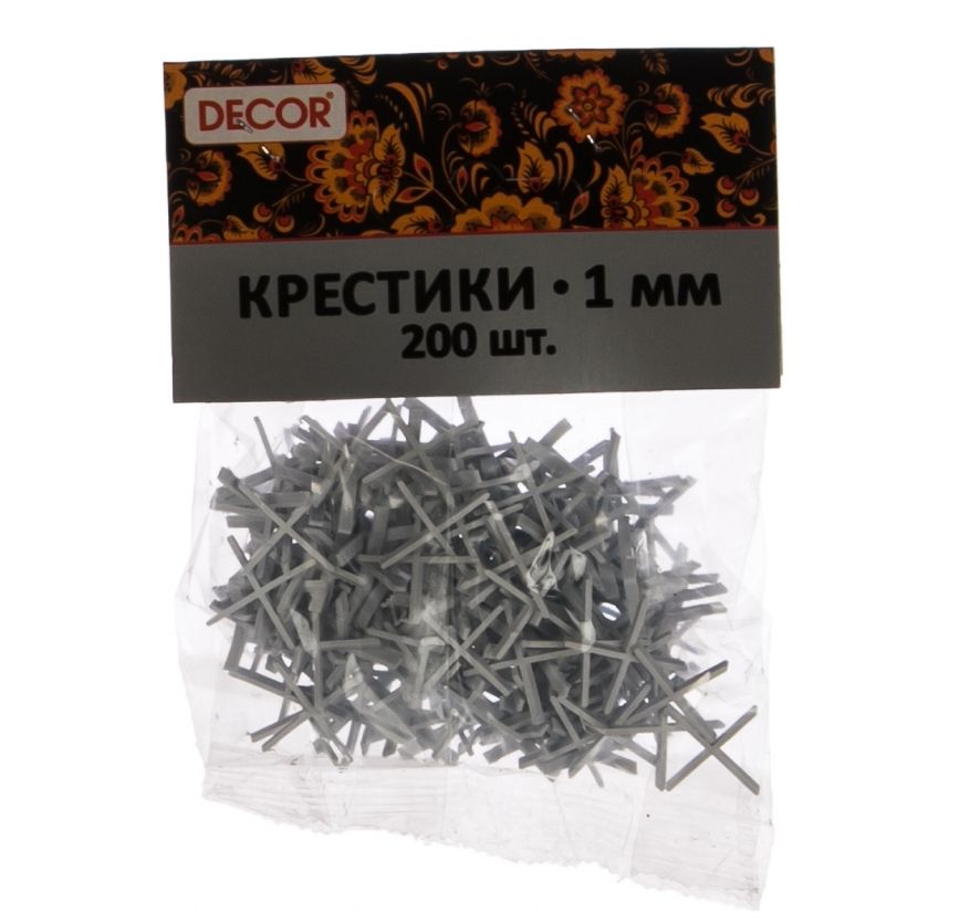 Крестики для плитки 1,0 мм (200)