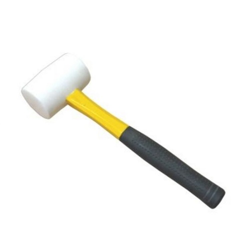 Киянка белая с фиберглассовой ручкой 60мм (0,55кг) (6/24) 85417 БИБЕР
