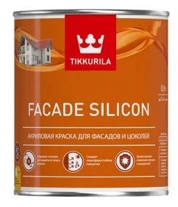 Краска акриловая фасадная TIKKURILA FACADE SILICON VVA (2,7 л)