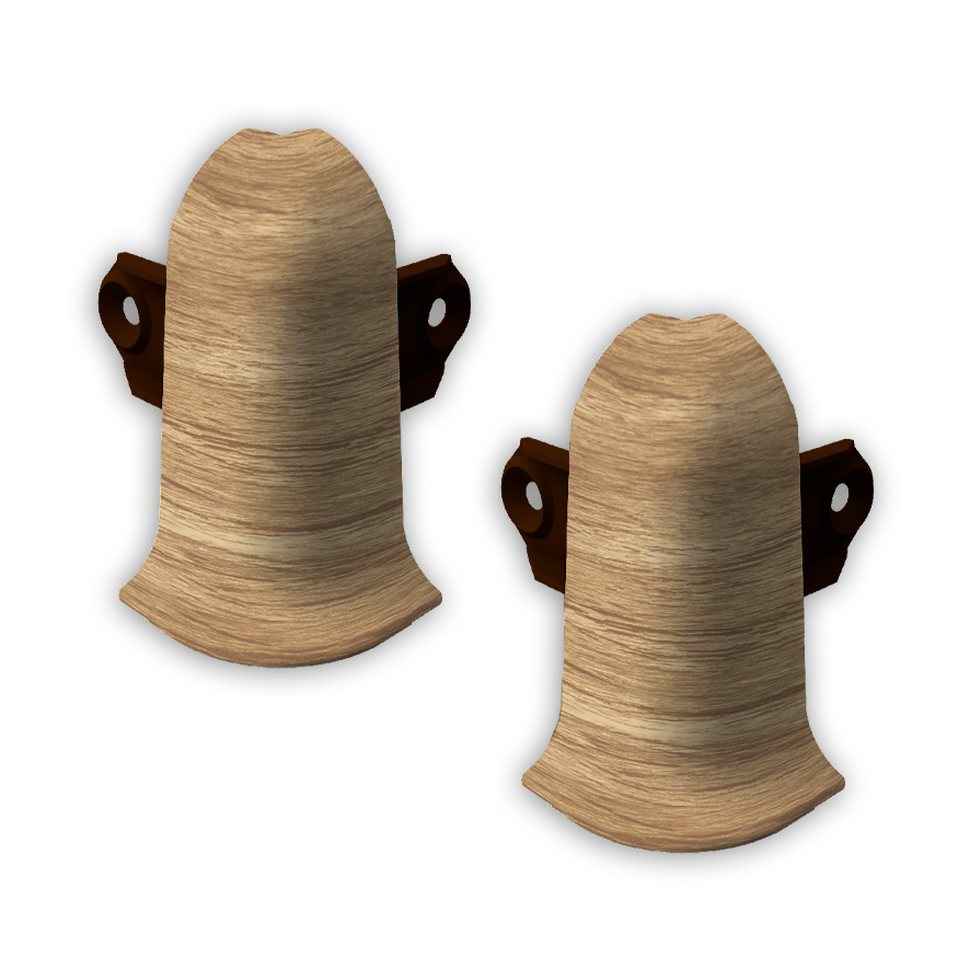 212 Угол наружний Лексида 55мм Дуб светлый(20/25шт)