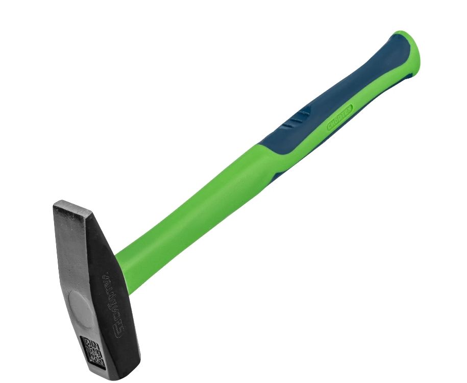 Молоток слесарный 400 гр фибергласовая обрезиненная рукоятка