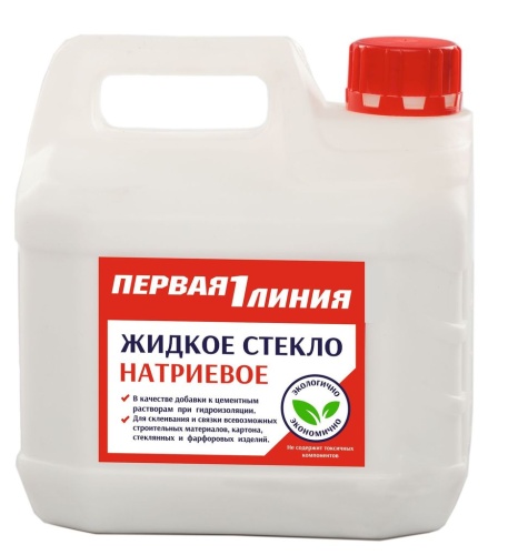 Жидкое стекло Первая линия (6 кг) /72
