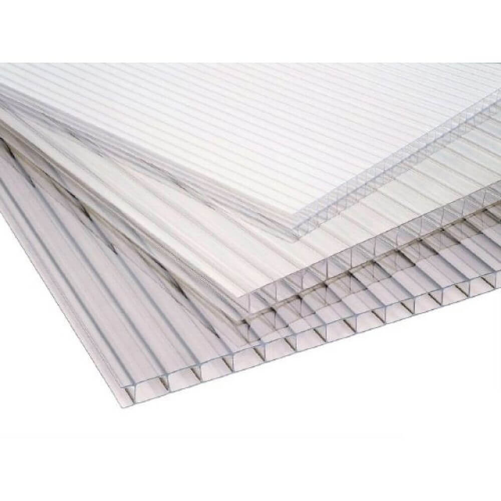 Поликарбонат для теплиц прозрачный PLATINUM 4мм 2,1х6м (0,47кг/м2)