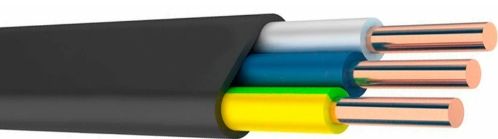 Кабель ВВГ-Пнг(А)-LS 3х2,5 бухта 10м Кабэкс