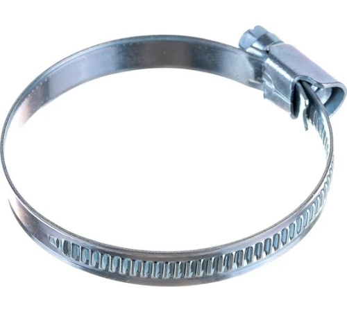 Хомут червячный 50-70/9 мм цинк (25 шт)