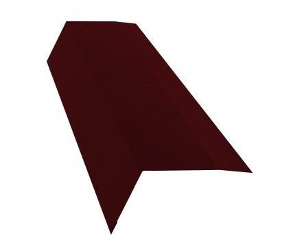 Карнизная планка Doсke (капельник) RAL 3005 (красная) 2м