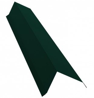 Торцевая планка Doсke (ветровая) RAL 6005 (зеленая) 2м