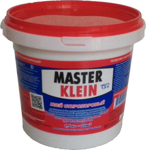 Клей Master Klein стиропоровый (3 кг)