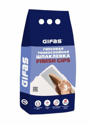 Шпатлевка GIFAS FINISH GIPS (3 кг) /8
