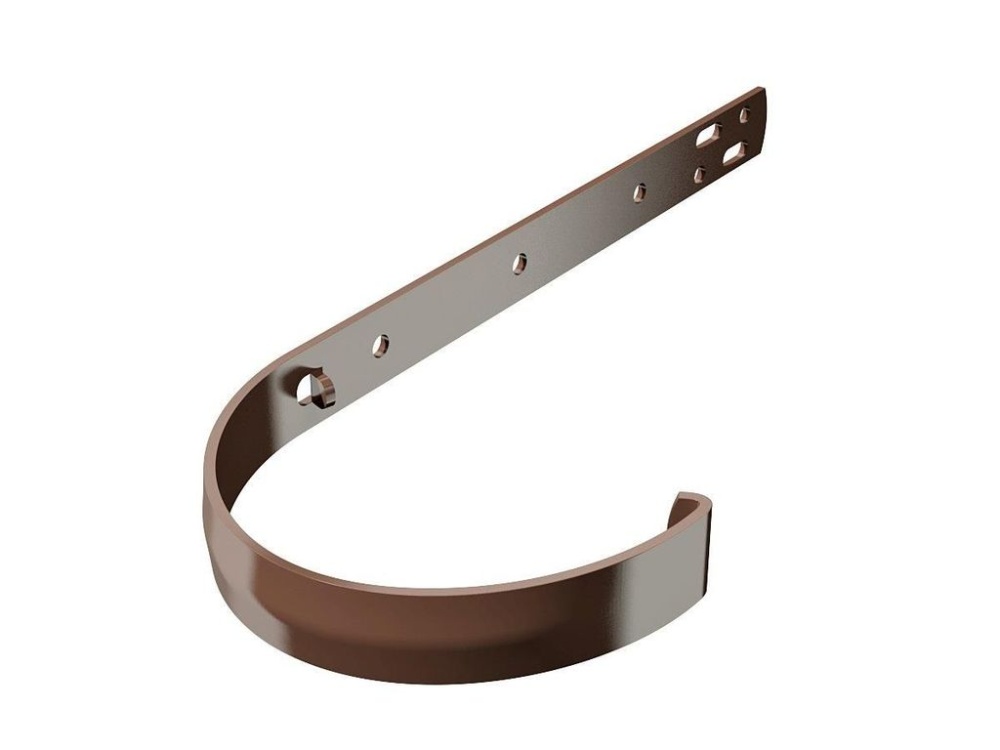 Кронштейн желоба ТН коричневый металл (30) 