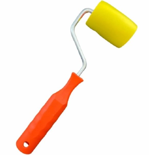 Валик прижимной 50мм резиновый ручка D6мм Decor