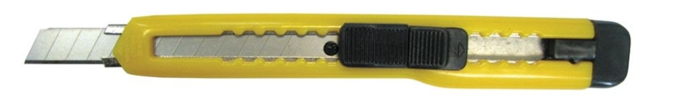 Нож 9 мм технический усиленный (50/600) 50101 БИБЕР