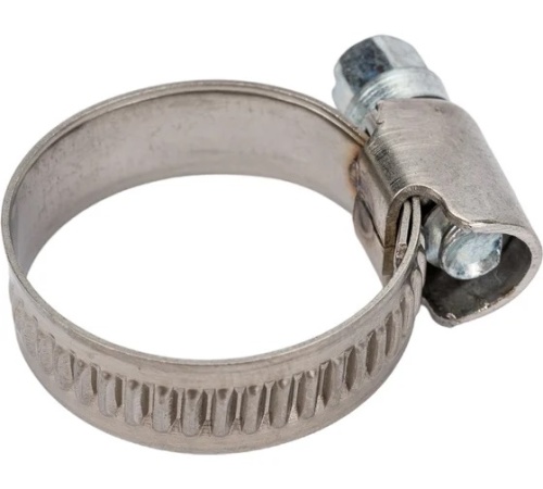 Хомут червячный 16-27/9 мм нерж. (50 шт)