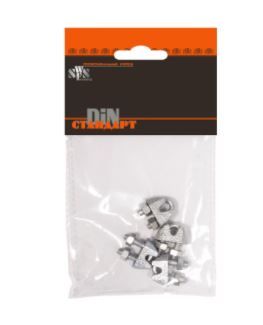 Зажим для канатов DIN741 М3 (4шт) пакет СВФС