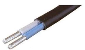 Кабель АВВГ-П 2х2.5 Ч ОК 0.66кВ (бухта) (м) Альгиз К ФР-00000405