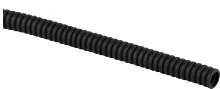 Труба гофрированная ПНД ЭРА (чёрный) d 25мм с зонд. легкая 1м