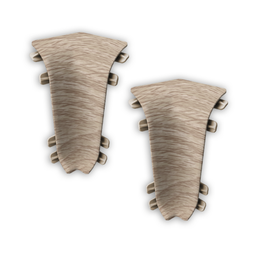 203 Угол внутренний Лексида 55мм Дуб беленый (20шт)