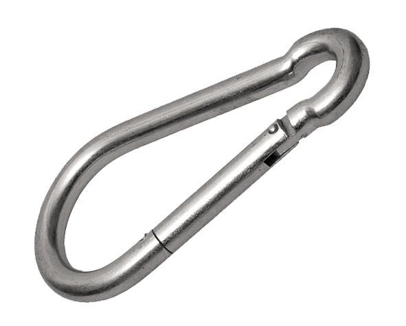 Карабин DIN5299D М10 с фиксатором