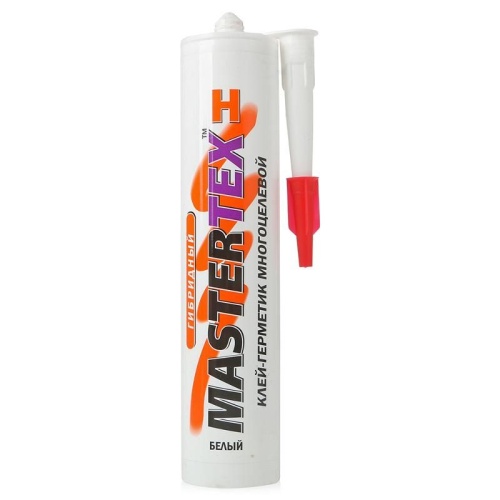 Клей-герметик гибридный Mastertex ProfiMaster многоцелевой белый (0,290 л)/12