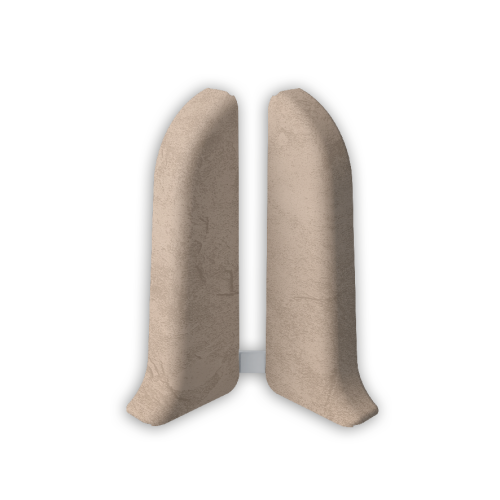 550 Заглушки (левая/правая) Лексида 55мм Лофт Бежевый (10 пар)