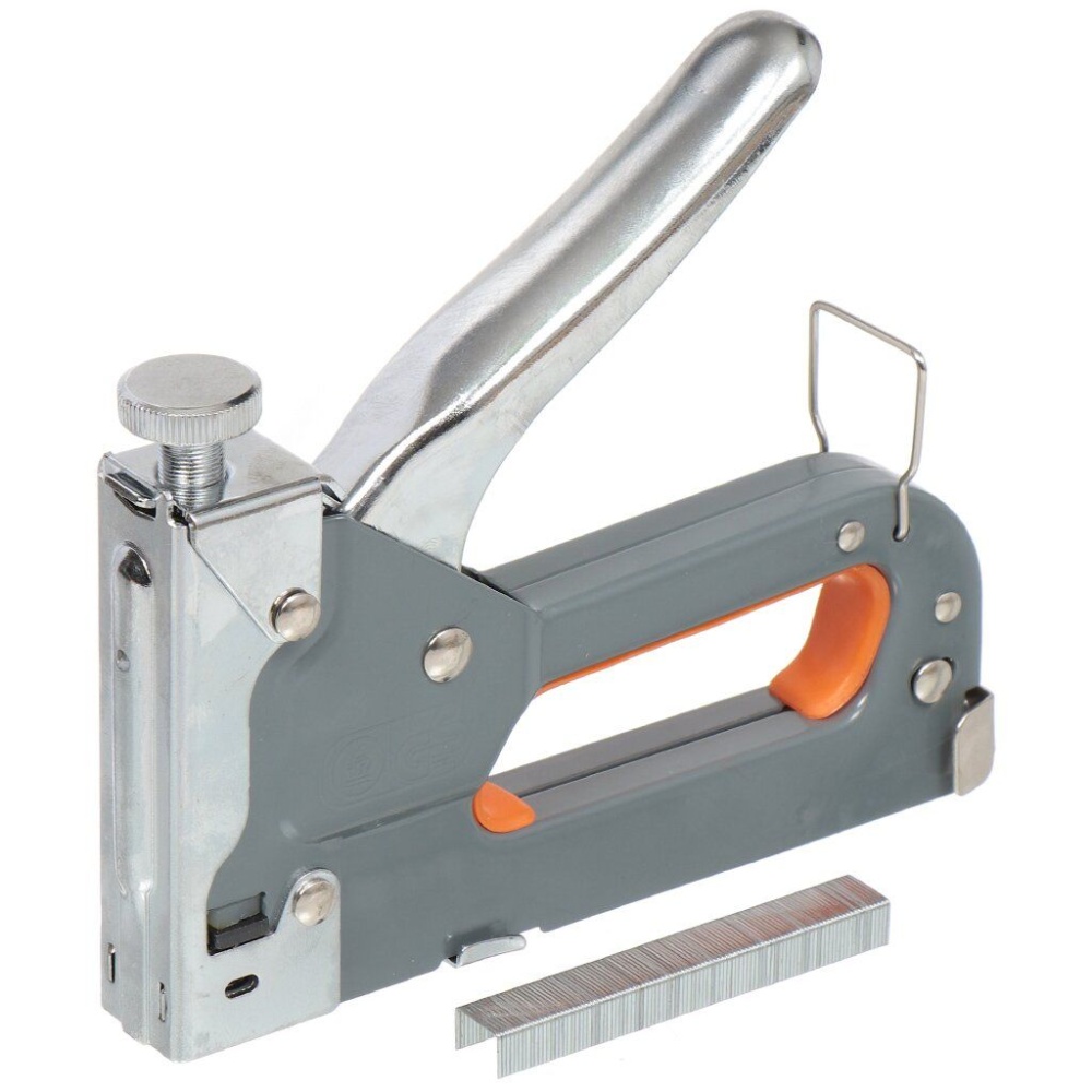 Степлер мебельный тип скобы 53 4-14 мм Jober регулируемый