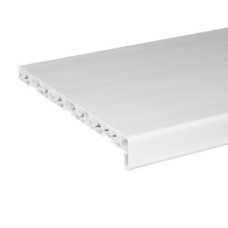 Подоконник ПВХ 300х1500 белый Мастерпласт