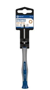 Отвертка для точных работ КОБАЛЬТ Ultra Grip T 10*50 мм CR-V, двухкомп.рукоятка (1 шт )
