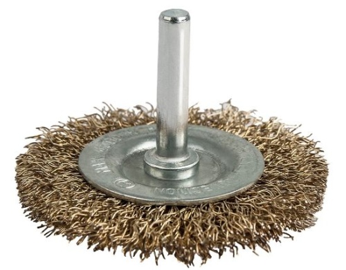 Кордщетка для дрели радиальная мягкая 63 мм ПРАКТИКА