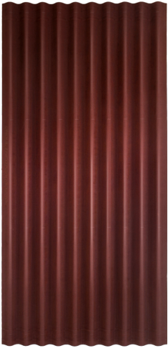 Ондулин Смарт красный 1950х950х3мм (палл. 300шт.)