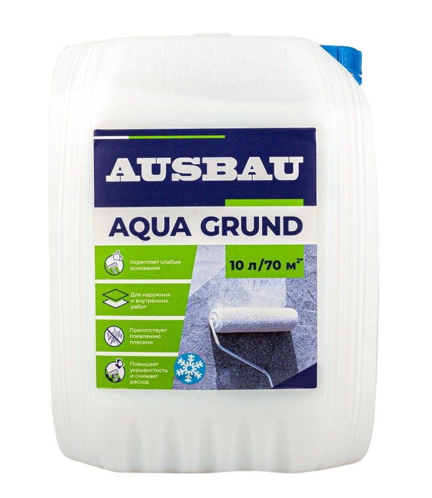 Грунт для подготовки оснований латексный AUSBAU AQUA GRUND (10 л) /60