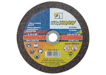 Круг отрезной по металлу 115 х 1 х 22 мм.(Луга)/Россия