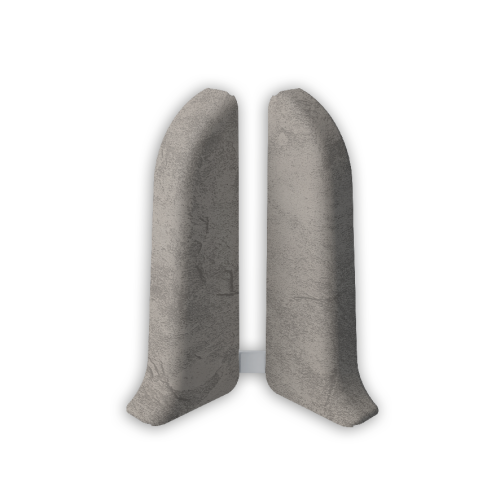 547 Заглушки (левая/правая) Лексида 55мм Лофт Светло-серый (10 пар)