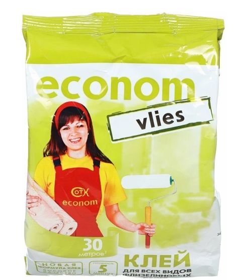 Клей ECONOM флизелиновый (0,250 кг) (30 шт коробка)
