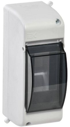 Бокс пластиковый ОП КМПн 2/2 Krepta 3 IP30 для 2-х выключателей MKP42-N-02-30-20 IEK