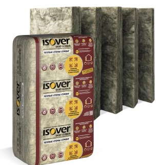 Утеплитель Vetonit (ISOVER) Теплые Стены Стронг 50х610х1000/Е/К 034 (уп.10шт 6,10м2 0,305м3) (40)