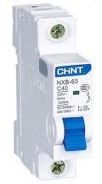 Выключатель автоматический 1п C 20А 4.5кА NXB-63S (R) CHINT 296711 Выключатель автоматический 1п C 20А 4.5кА NXB-63S (R) CHINT 296711