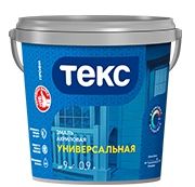 Эмаль акриловая универсальная Текс глянцевая А (0,9л) Эмаль акриловая универсальная Текс глянцевая А (0,9л)